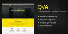 QVA  html5响应式Bootstrap页面模板